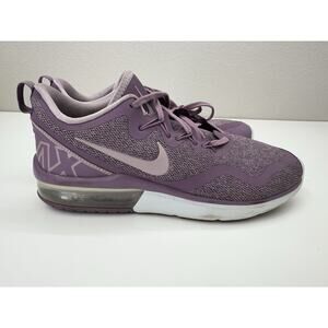 Nike Womens Sneakers Size 10 Air Max Purple Fury Violet Dust Shoes AA5740-500
